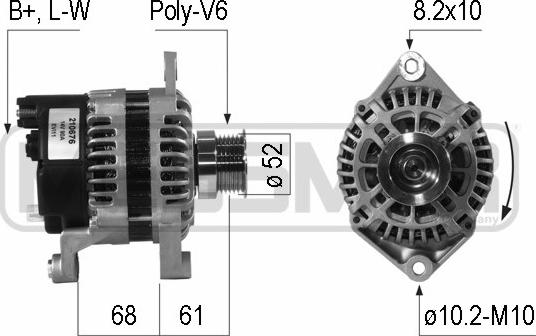 ERA 210676 - Ģenerators adetalas.lv