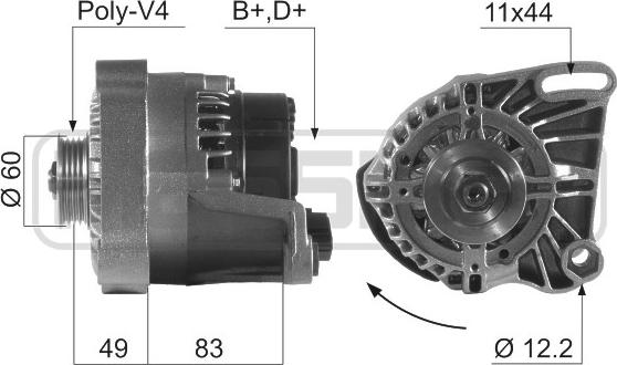 ERA 210027R - Ģenerators adetalas.lv