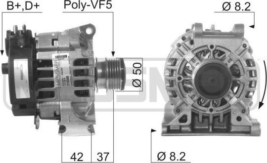 ERA 210340R - Ģenerators adetalas.lv