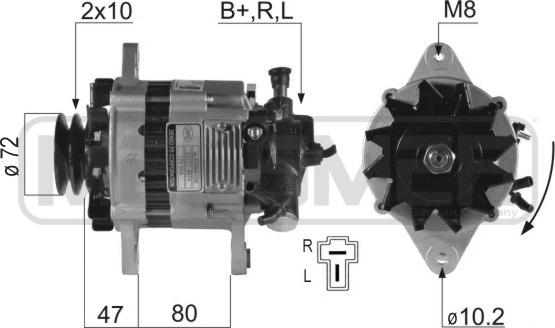 ERA 210250R - Ģenerators adetalas.lv