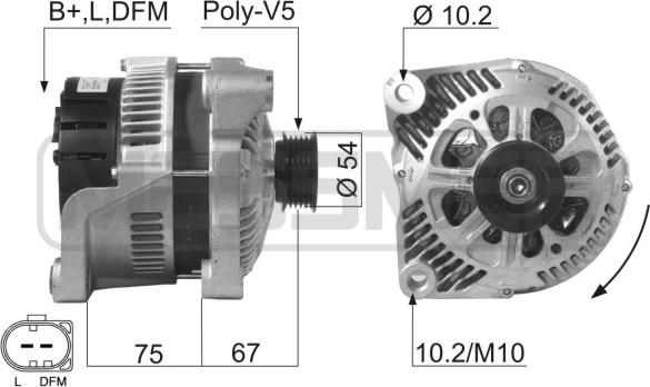 ERA 210260A - Ģenerators adetalas.lv