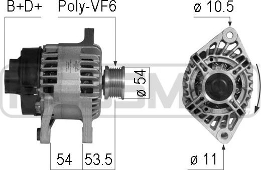 ERA 210751 - Ģenerators adetalas.lv