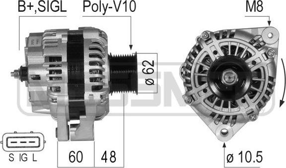 ERA 210772 - Ģenerators adetalas.lv