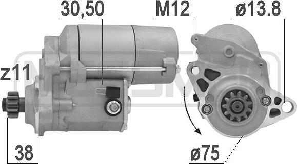 ERA 220040A - Starteris adetalas.lv