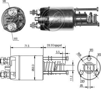 ERA ZM6651 - Ievilcējrelejs, Starteris adetalas.lv