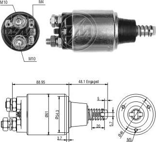 ERA ZM638 - Ievilcējrelejs, Starteris adetalas.lv