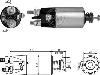 ERA ZM2897 - Ievilcējrelejs, Starteris adetalas.lv