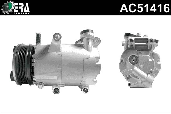 ERA Benelux AC51416 - Kompresors, Gaisa kond. sistēma adetalas.lv