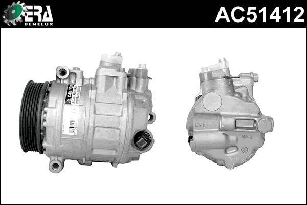 ERA Benelux AC51412 - Kompresors, Gaisa kond. sistēma adetalas.lv