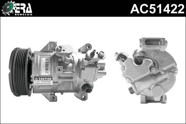 ERA Benelux AC51422 - Kompresors, Gaisa kond. sistēma adetalas.lv