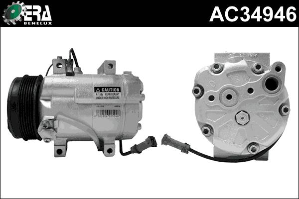 ERA Benelux AC34946 - Kompresors, Gaisa kond. sistēma adetalas.lv