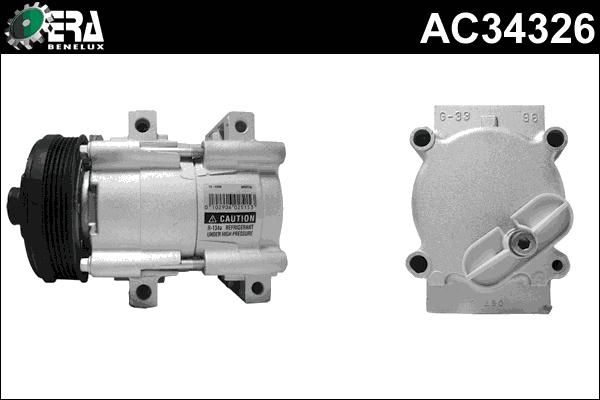 ERA Benelux AC34326 - Kompresors, Gaisa kond. sistēma adetalas.lv