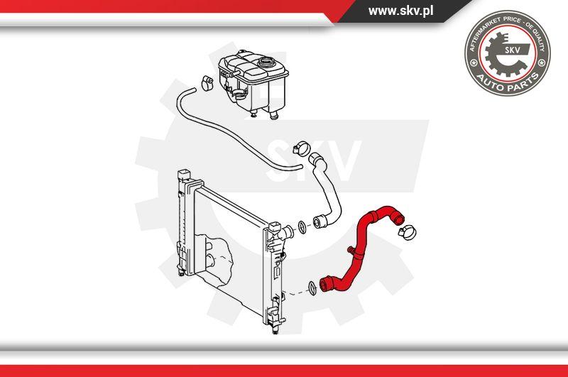 Esen SKV 24SKV293 - Radiatora cauruļvads adetalas.lv