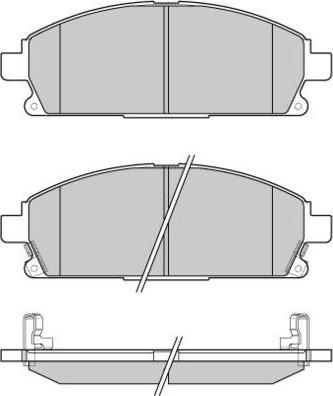 BENDIX 572470 - Bremžu uzliku kompl., Disku bremzes adetalas.lv