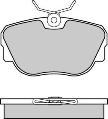 BOSCH 491 730B - Bremžu uzliku kompl., Disku bremzes adetalas.lv