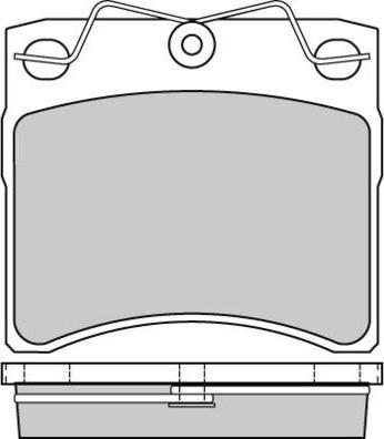 BENDIX 571458S - Bremžu uzliku kompl., Disku bremzes adetalas.lv