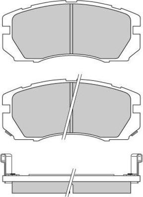 OEMparts 8DB 355 016-881 - Bremžu uzliku kompl., Disku bremzes adetalas.lv