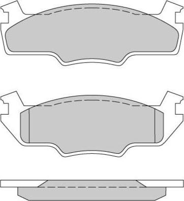 Budweg Caliper 520459 - Bremžu uzliku kompl., Disku bremzes adetalas.lv