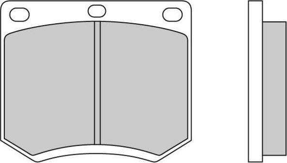 BENDIX 322316 - Bremžu uzliku kompl., Disku bremzes adetalas.lv