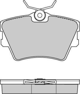 Magneti Marelli 323700023300 - Bremžu uzliku kompl., Disku bremzes adetalas.lv