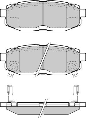 Comline CBP36136 - Bremžu uzliku kompl., Disku bremzes adetalas.lv