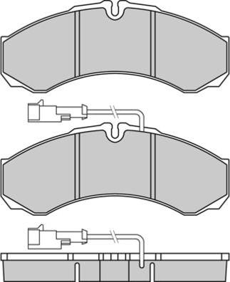 Roulunds Rubber 869581 - Bremžu uzliku kompl., Disku bremzes adetalas.lv