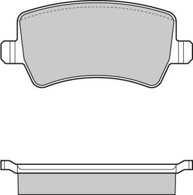 BOSCH BP1086 - Bremžu uzliku kompl., Disku bremzes adetalas.lv