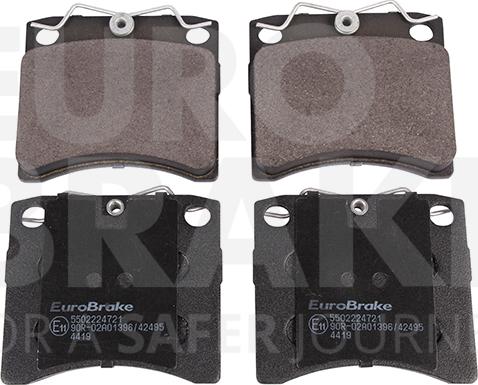 Eurobrake 5502224721 - Bremžu uzliku kompl., Disku bremzes adetalas.lv