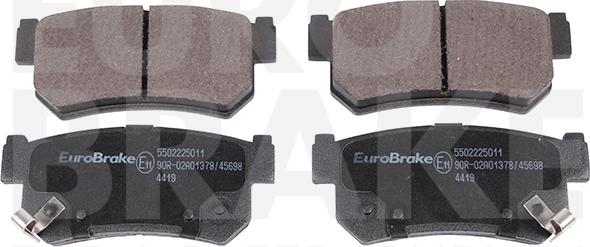 Eurobrake 5502225011 - Bremžu uzliku kompl., Disku bremzes adetalas.lv