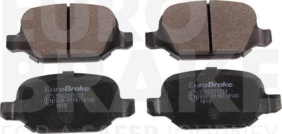 Eurobrake 5502221023 - Bremžu uzliku kompl., Disku bremzes adetalas.lv