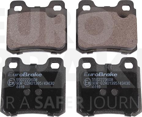 Eurobrake 5502223608 - Bremžu uzliku kompl., Disku bremzes adetalas.lv