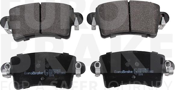 Eurobrake 5502223632 - Bremžu uzliku kompl., Disku bremzes adetalas.lv