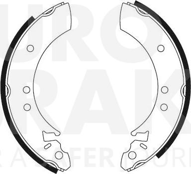 Eurobrake 58492799041 - Bremžu loku komplekts adetalas.lv