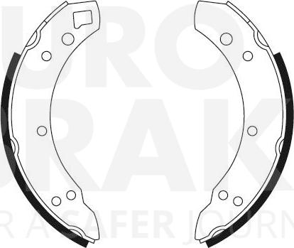 Eurobrake 58492799037 - Bremžu loku komplekts adetalas.lv