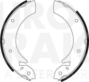 Eurobrake 58492725057 - Bremžu loku komplekts adetalas.lv