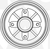 Eurobrake 5825251909 - Bremžu trumulis adetalas.lv