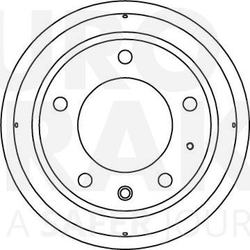 Eurobrake 5825251212 - Bremžu trumulis adetalas.lv