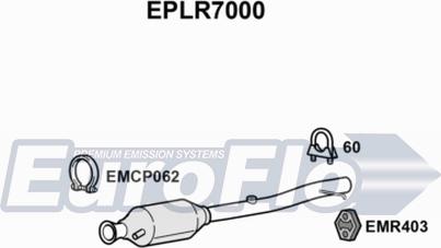 EuroFlo EPLR7000 - Nosēdumu / Daļiņu filtrs, Izplūdes gāzu sistēma adetalas.lv