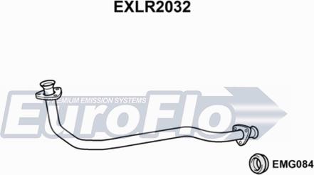 EuroFlo EXLR2032 - Izplūdes caurule adetalas.lv