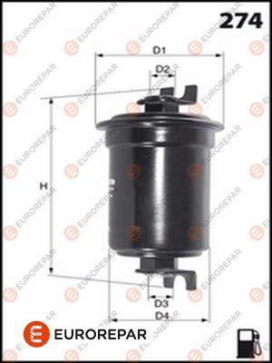 EUROREPAR 1643631680 - Degvielas filtrs adetalas.lv