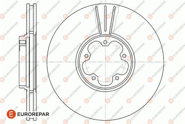 EUROREPAR 1667854080 - Bremžu diski adetalas.lv