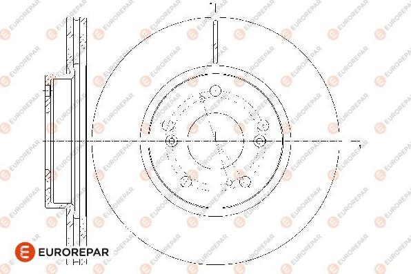 EUROREPAR 1667860980 - Bremžu diski adetalas.lv