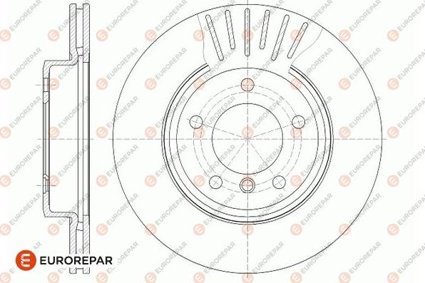 EUROREPAR 1667860080 - Bremžu diski adetalas.lv