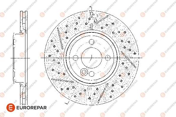 EUROREPAR 1667863380 - Bremžu diski adetalas.lv