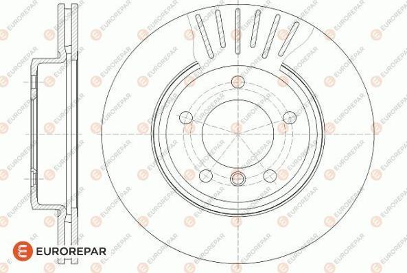 EUROREPAR 1618885680 - Bremžu diski adetalas.lv