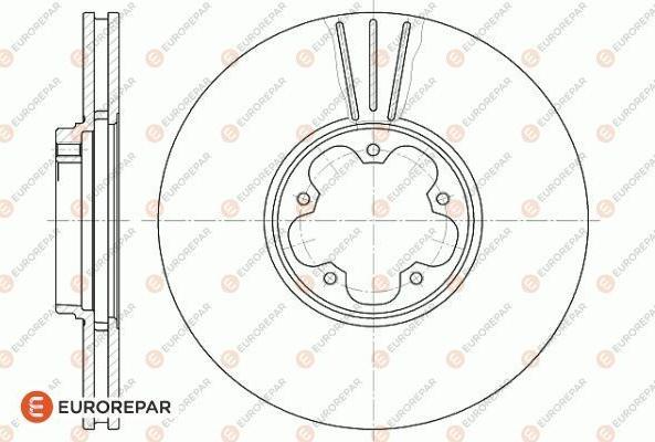 EUROREPAR 1618871580 - Bremžu diski adetalas.lv