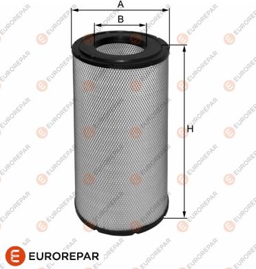 EUROREPAR 1680345680 - Gaisa filtrs adetalas.lv