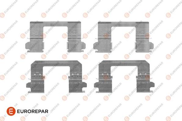 EUROREPAR 1682483480 - Piederumu komplekts, Disku bremžu uzlikas adetalas.lv