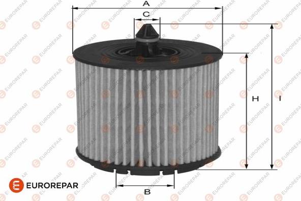 EUROREPAR 1682279980 - Eļļas filtrs adetalas.lv