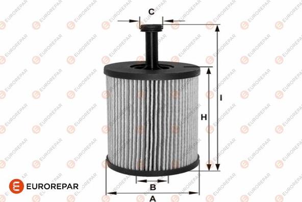 EUROREPAR 1682275280 - Eļļas filtrs adetalas.lv